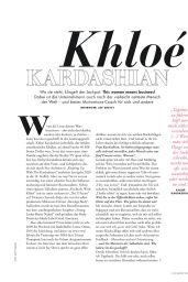 Khloe Kardashian - Cosmopolitan Germany March 2020 Issue