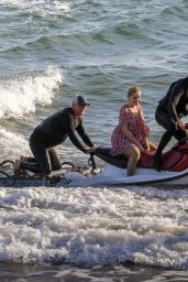 Kiernan Shipka - "Swimming with Sharks" Set in Malibu 02/26/2020