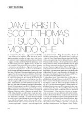 Kristin Scott Thomas - D la Repubblica Magazine 02/08/2020 Issue