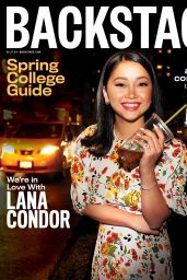 Lana Condor - Backstage Magazine February 2020 Cover and Photos