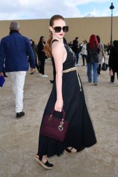 Larsen Thompson - Arrives for Dior Show at Paris Fashion Week 02/25/2020