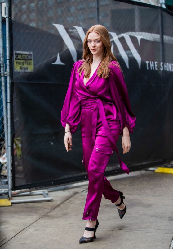Larsen Thompson is Stylish - Outside the Jonathan Simkhai Fashion Show in NY 02/10/2020