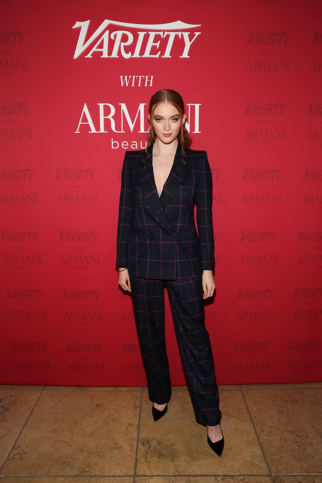 Larsen Thompson – Variety x Armani Makeup Artistry Dinner in LA