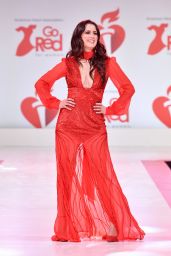 Laura Marano – Go Red For Women Red Dress Collection 2020 in NYC