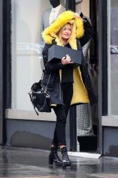 Laura Whitmore - Leaving the BBC Studios in London 02/09/2020