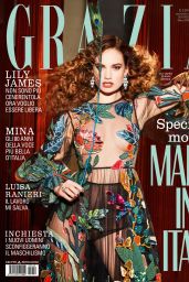 Lily James - Grazia Italy 02/20/2020 Issue