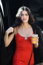 Lucy Hale - Arrives for a Shoot in LA 02/10/2020