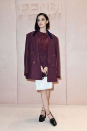Lucy Hale - Fendi Fashion Show in Milan 02/20/2020