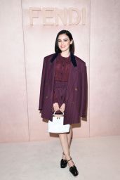 Lucy Hale - Fendi Fashion Show in Milan 02/20/2020