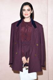 Lucy Hale - Fendi Fashion Show in Milan 02/20/2020