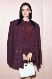 Lucy Hale - Fendi Fashion Show in Milan 02/20/2020