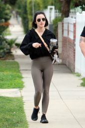 Lucy Hale in Leggings - Out in Los Angeles 02/27/2020