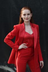 Madelaine Petsch - Arriving at the Boss Fashion Show in Milan 02/23/2020