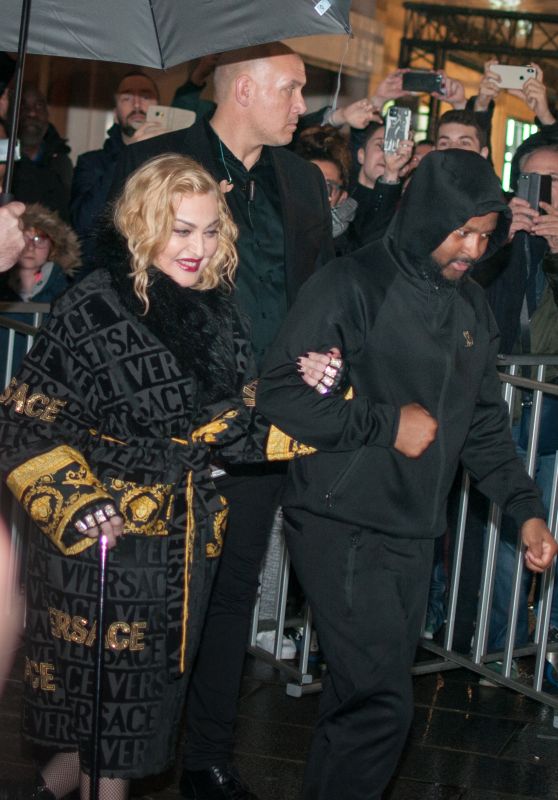 Madonna - Leaving the Rex Hall in Paris 02/23/2020