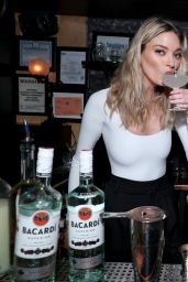 Martha Hunt - Bacardi Employees Go Back To The Bar To Spark Conversations in NYC 02/06/2020