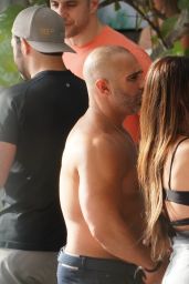 Melissa Gorga Bikini Candids - Pool Party in Miami 01/31/2020