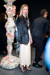 Mia Goth - Tory Burch Fashion Show in NYC 02/09/2020