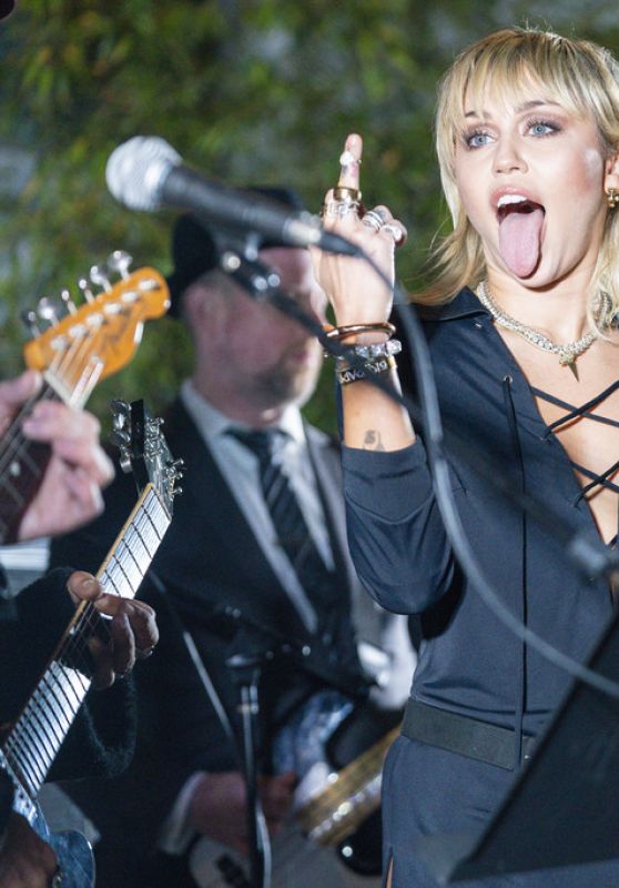 Miley Cyrus - 50th Anniversary Celebration of The Doors