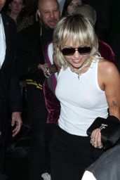 Miley Cyrus - Leaving the William Morris Endeavor Pre Oscar Party in Beverly Hills 02/07/2020