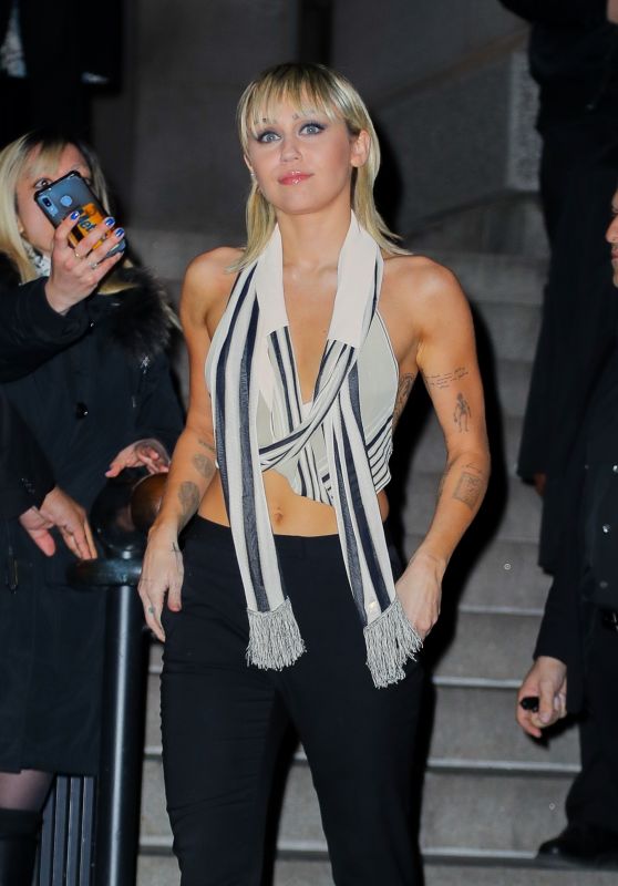 Miley Cyrus Night Out Style 02/12/2020