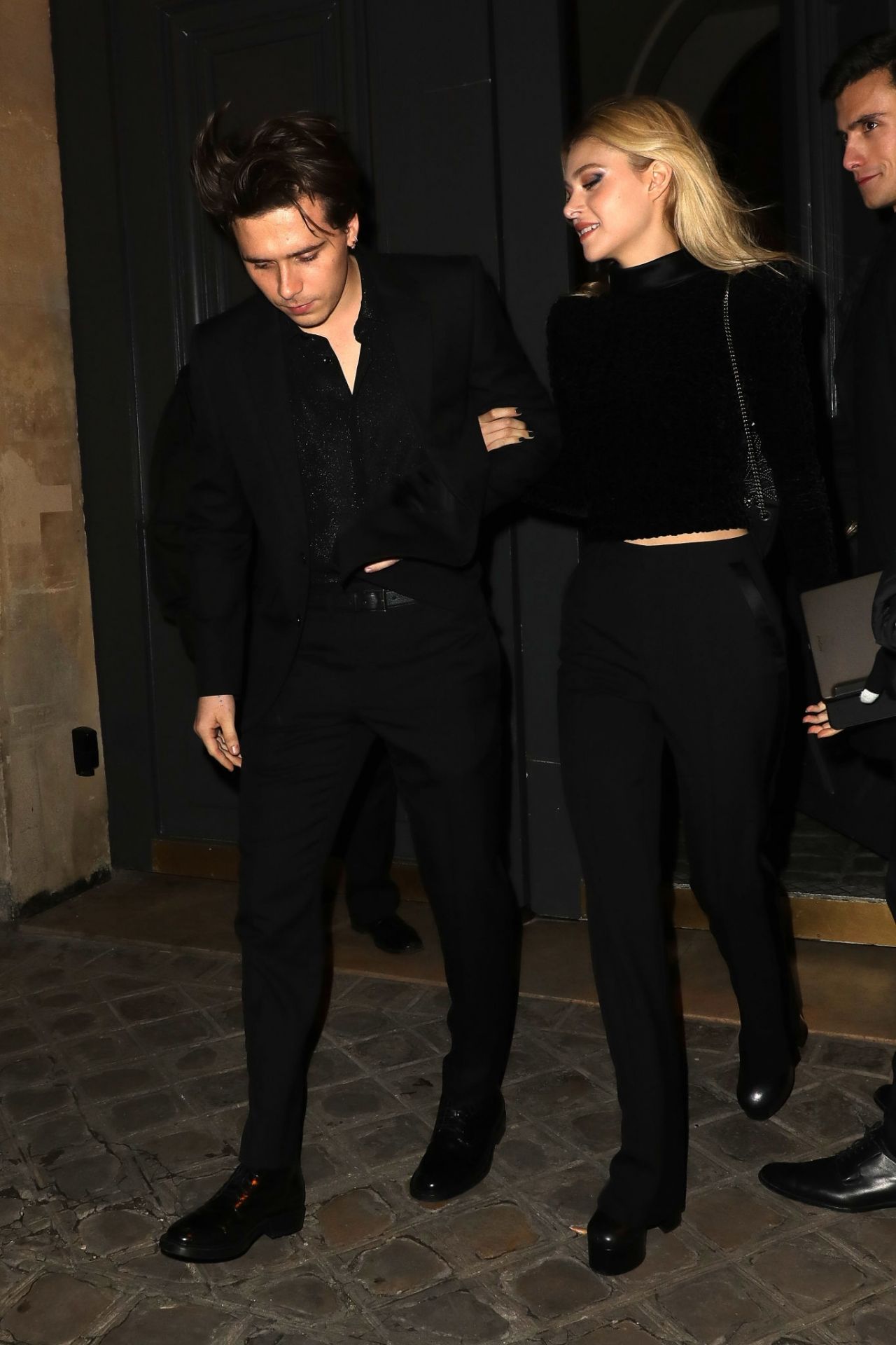 Nicola Peltz and Brooklyn Beckham - Leaving the YSL Party in Paris 02 ...