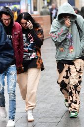 Noah Cyrus - Arrives at Global Radio in London 02/10/2020