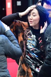 Noah Cyrus - Arrives at Global Radio in London 02/10/2020