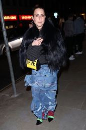Noomi Rapace – Arriving at the Love Magazine Party in London 02/17/2020