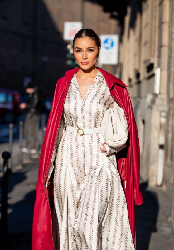 Olivia Culpo - Out in Milan 02/22/2020