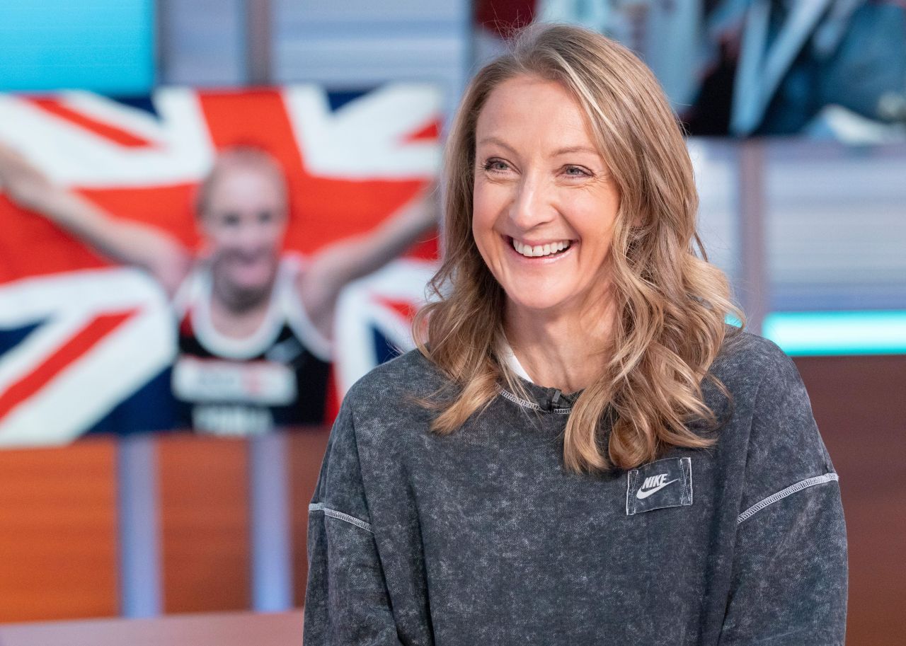 Paula Radcliffe - Good Morning Britain TV Show in London 02/14/2020