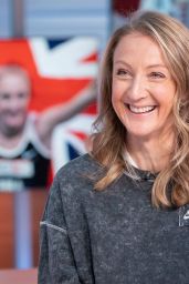 Paula Radcliffe - Good Morning Britain TV Show in London 02/14/2020