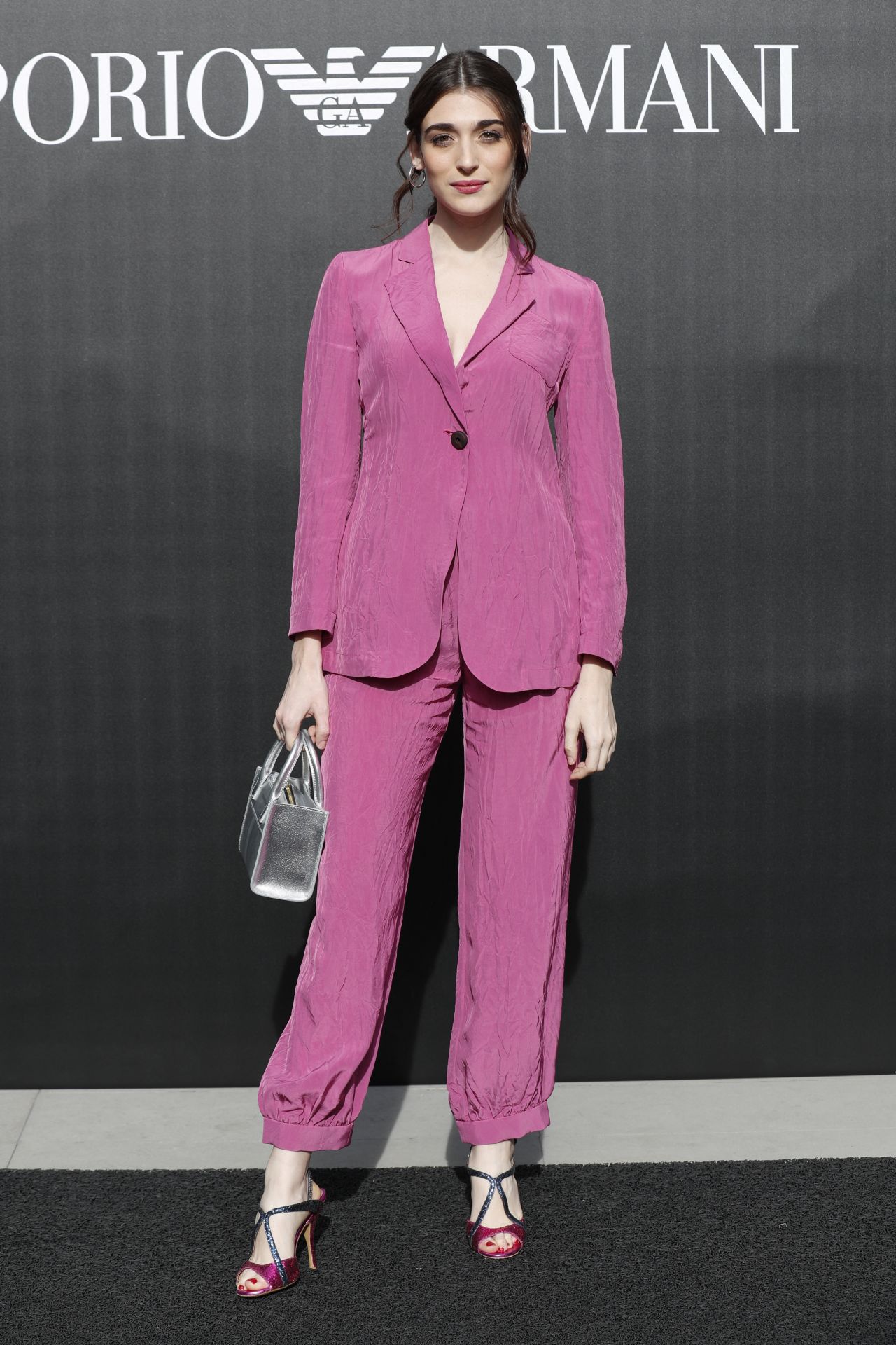 Pilar Fogliati - Emporio Armani Show Photocall at Milan Fashion Week 02