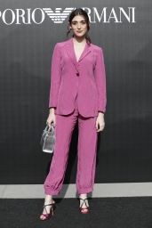 Pilar Fogliati - Emporio Armani Show Photocall at Milan Fashion Week 02/21/2020