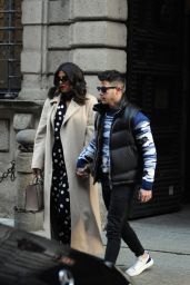 Priyanka Chopra and Nick Jonas - Salumaio Restaurant in Milan 02/14/2020