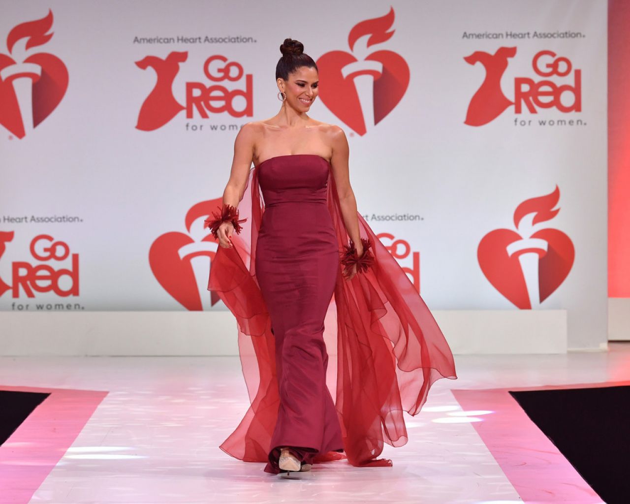 Roselyn Sanchez – Go Red For Women Red Dress Collection 2020 in NYC