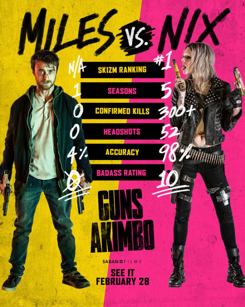 Guns Akimbo (2019) Cast and Crew, Trivia, Quotes, Photos, News and