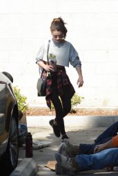 Sarah Hyland - Leaving the Gym in Hollywood 02/20/2020