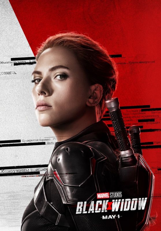 Scarlett Johansson – “Black Widow” Posters