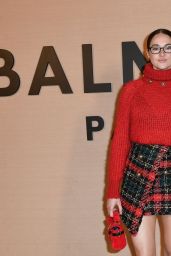 Shailene Woodley – Balmain Fashion Show in Paris 02/28/2020