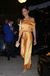 Shanina Shaik – Arriving at the WME Pre-Oscars Party in Hollywood 02/07/2020