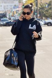 Shay Mitchell - Leaving the Gym in LA 02/11/2020