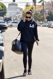 Shay Mitchell - Leaving the Gym in LA 02/11/2020
