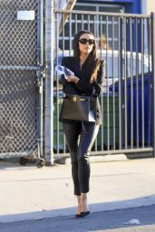 Shay Mitchell Office Chic Outfit - Culver City 02/06/2020