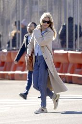 Sienna Miller in Casual Outfit - New York City 02/19/2020