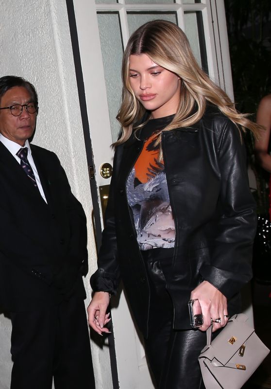 Sofia Richie Night Out Style - Leaving Madeo in Beverly Hills 02/27/2020