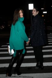 Stephanie Seymour - Leaving the Marc Jacobs Fashion Show in NYC 02/12/2020