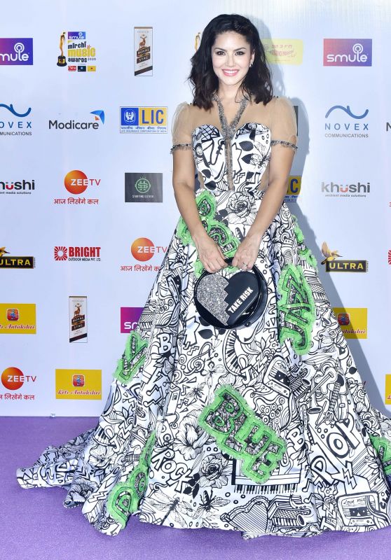 Sunny Leone - 12th Radio Mirchi Music Awards 2020 in Mumbai