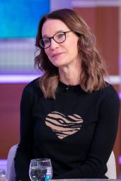 Susie Dent – Good Morning Britain TV Show in London 02/14/2020