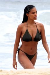 Tina Kunakey in a Bikini - Beach in Rio de Janeiro 02/21/2020