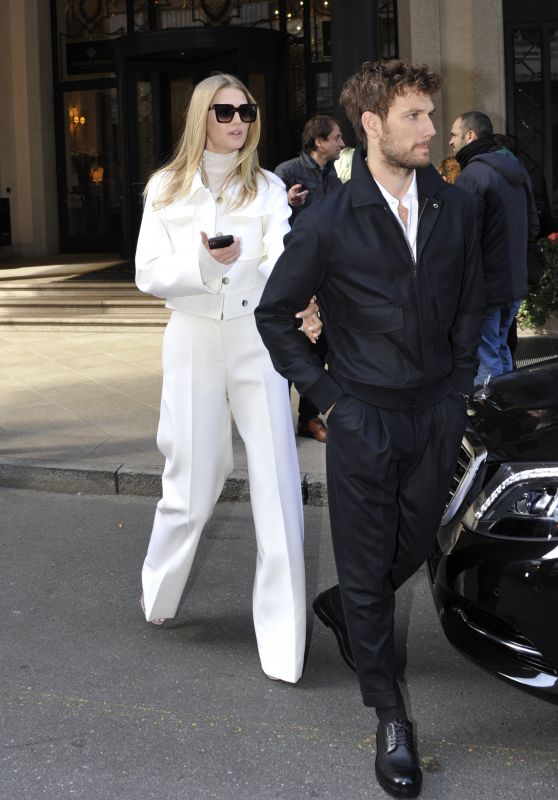 Toni Garrn and Alex Pettyfer – Out in Milan 02/23/2020